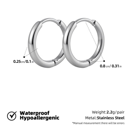 SUPERVALUECHOICE HCSETA00015 Elegant Hoop Earrings