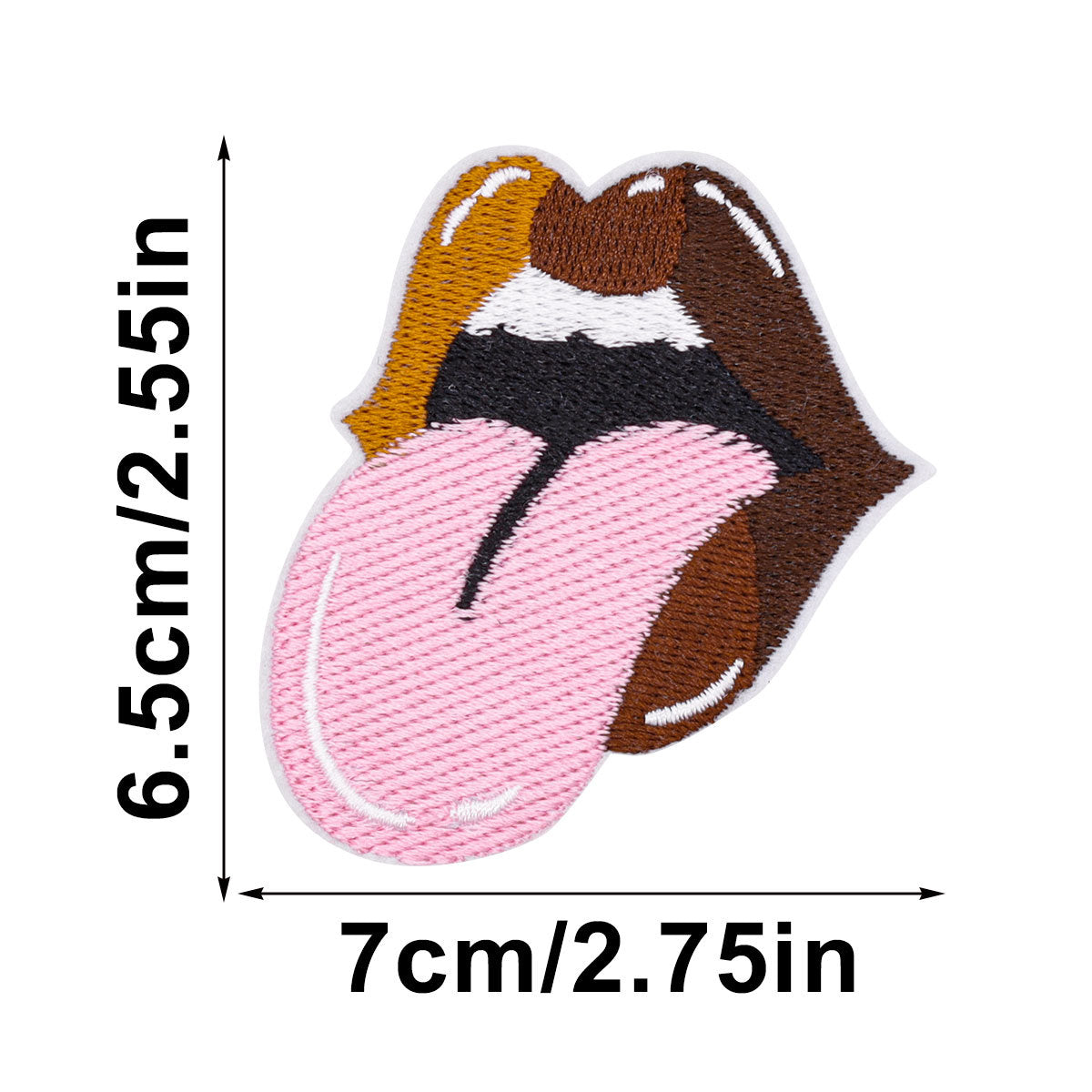 SUPERVALUECHOICE HCSEYSB00108 15Pcs Black Girl Magic Themed Embroidered Iron On Patches Apparel DIY Sewing Decor Appliques