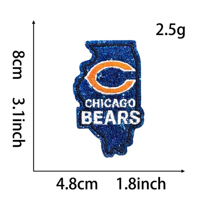 SUPERVALUECHOICE HCSEYB00022 Football Team Embroidered Fabric Patch
