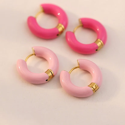 SUPERVALUECHOICE HCSETA00032 Full-circle resin earrings