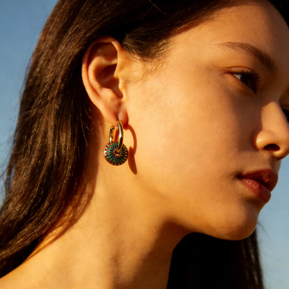 SUPERVALUECHOICE HCSETA00026 Bohemian Painted Floral Earrings