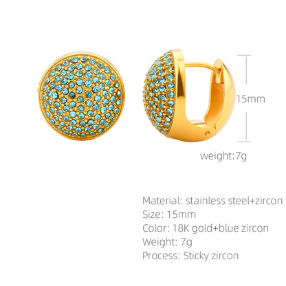 SUPERVALUECHOICE HCSETA00020 Heart-Shaped Diamond Earrings