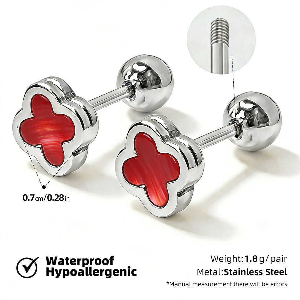 SUPERVALUECHOICE HCSETB00001 Simple Floral Earrings