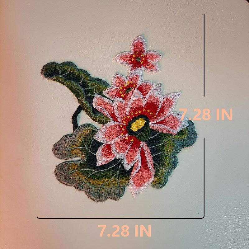 SUPERVALUECHOICE HCSEYB00040 3D Floral Embroidered Fabric Patches