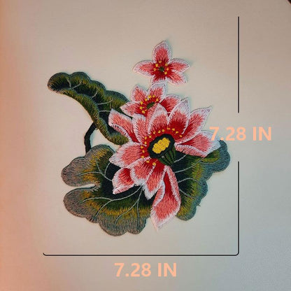 SUPERVALUECHOICE HCSEYB00040 3D Floral Embroidered Fabric Patches