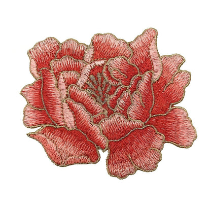 SUPERVALUECHOICE HCSEYB00063 Floral Embroidered Fabric Patches 3.93'' X 4.33''