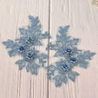 Dusty Blue / 1 pair (2-piece set)