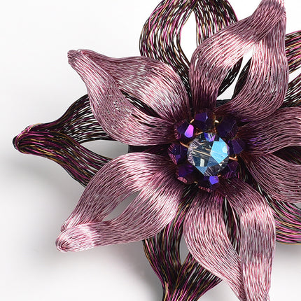 SUPERVALUECHOICE CHRISTMAS HCSELC00003 Handcrafted wire flower barrette