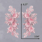 Pink / 1 pair (2-piece set)