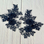 Navy / 1 pair (2-piece set)