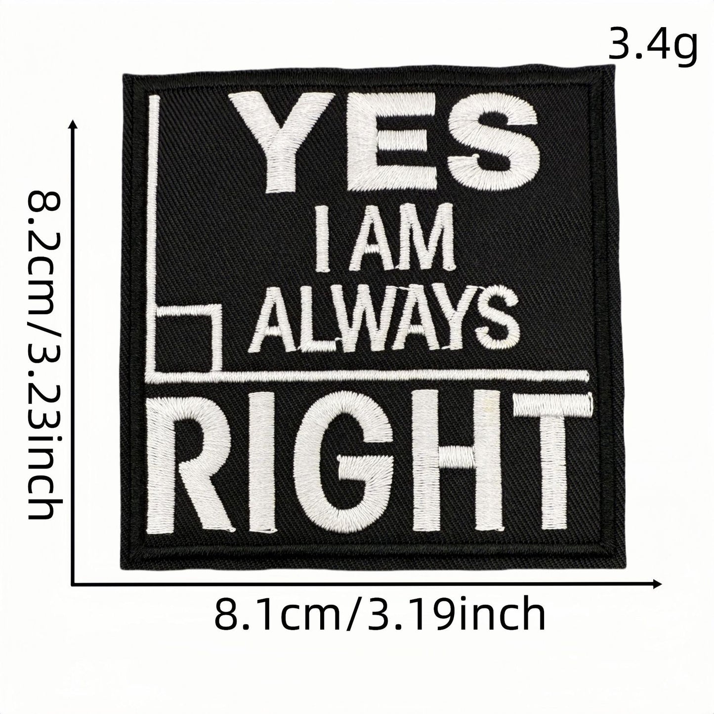 SUPERVALUECHOICE HCSEYSB00031 20Pcs Funny Math Meme Slogan Embroidered Iron On Patches Casual Garment DIY Decor Appliques