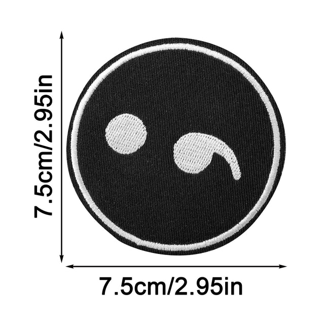 SUPERVALUECHOICE HCSEYB00111 13Pcs Funny Inspirational Slogan Embroidered Iron On Patches Clothing DIY Decor Appliques
