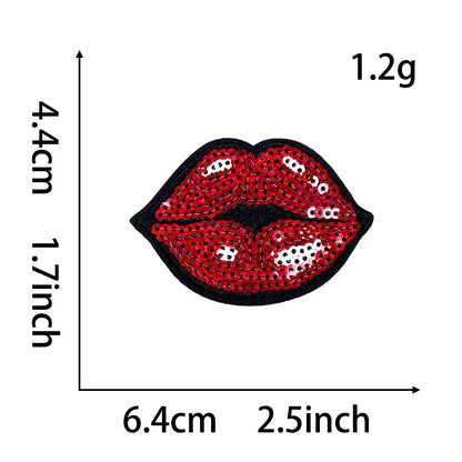 SUPERVALUECHOICE HCSEYB00020 Cherry Bow xoxo Embroidered Fabric Patch