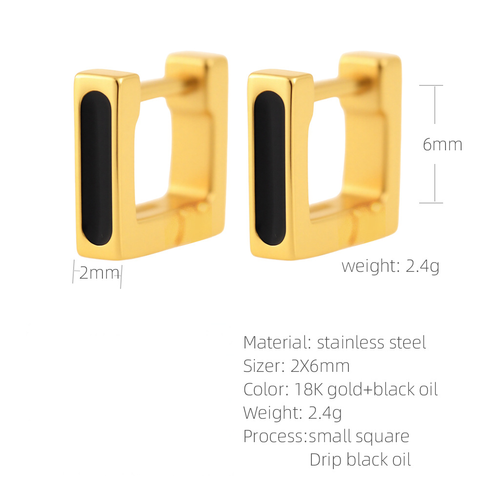 SUPERVALUECHOICE HCSETA00014 Small square earrings