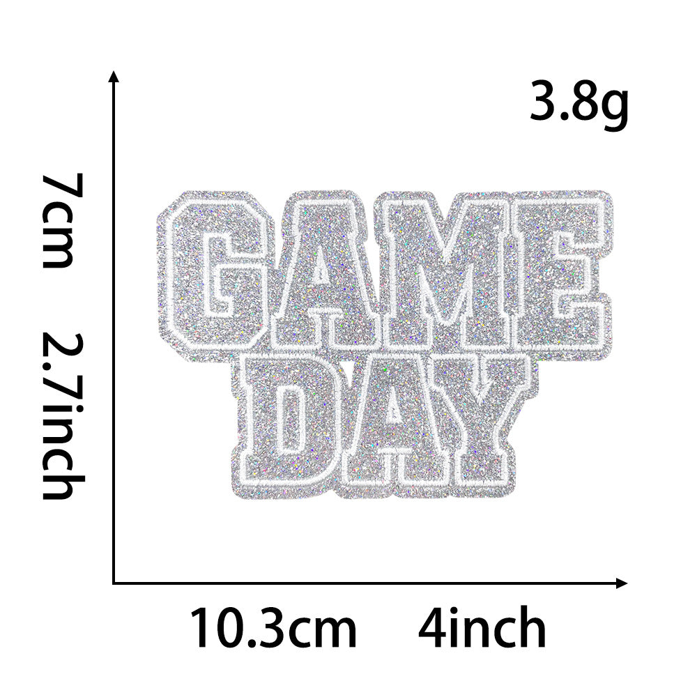 SUPERVALUECHOICE HCSEYB00019 Letter Embroidered Fabric Patch
