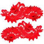 Red / 1 pair (2-piece set)