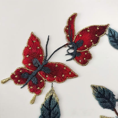 SUPERVALUECHOICE HCSEYB000116 Floral Embroidered Fabric Patches