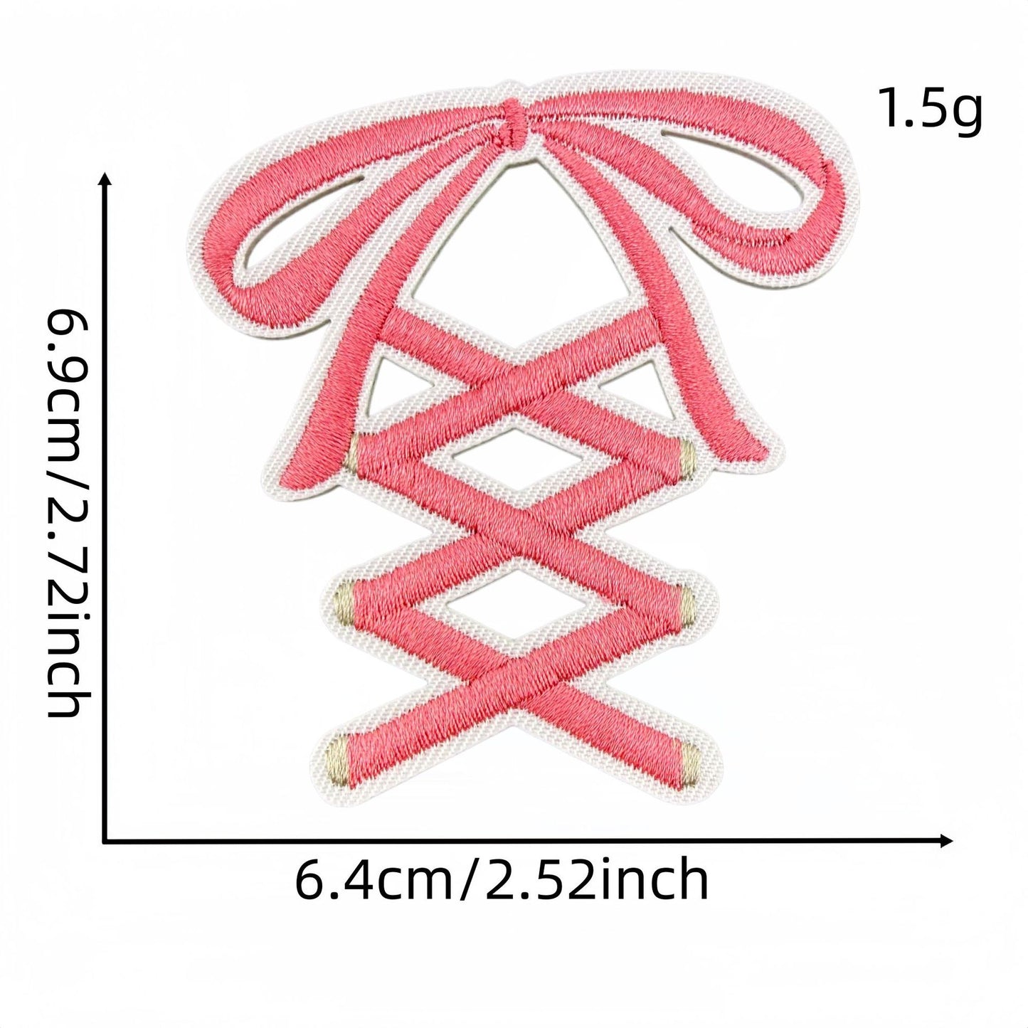 SUPERVALUECHOICE  HCSEYB00006 Y2K Embroidered Fabric Patch