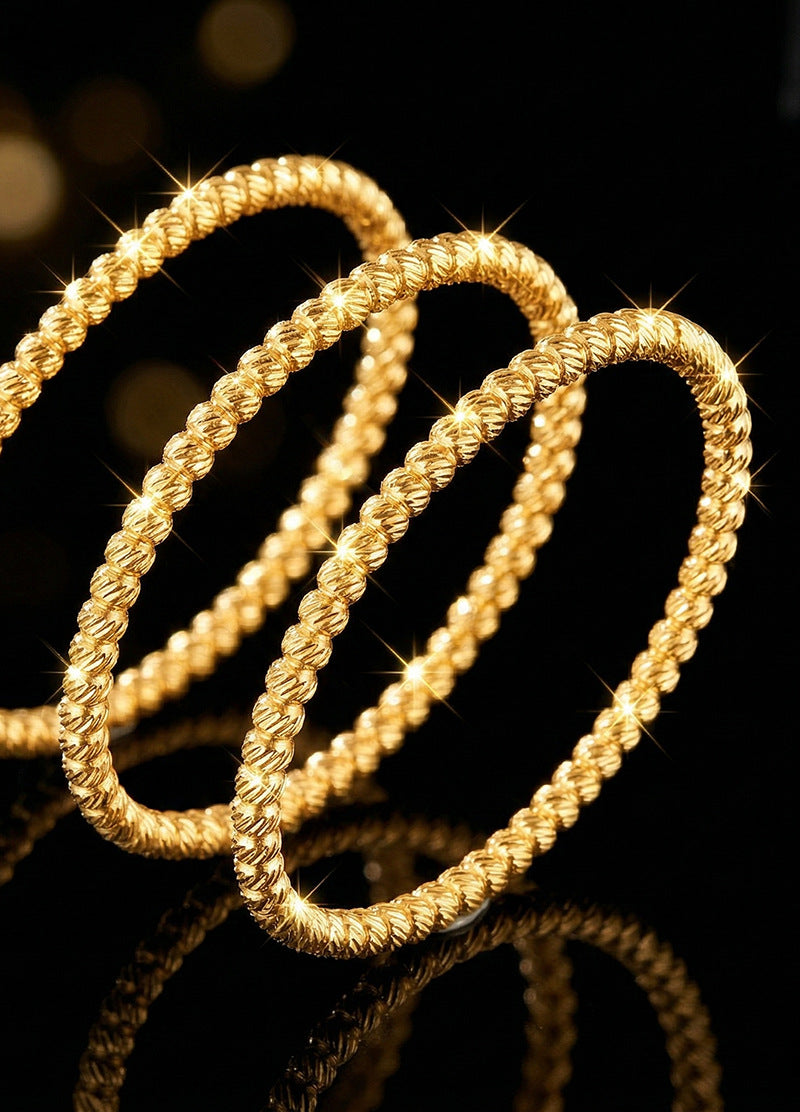 SUPÊR VÃLUE CHOICE HCSEX00008 Gold Bead Bracelet