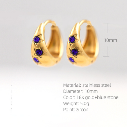 SUPERVALUECHOICE HCSETA00003 U-shaped stud earrings