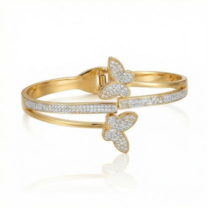 SUPÊR VÃLUE CHOICE HCSEX00019 Zircon Butterfly Bracelet