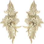 Brown / 1 pair (2-piece set)