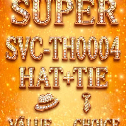 SUPERVALUECHOICE SVC-TH0001-6 Hat+tie Pre-order