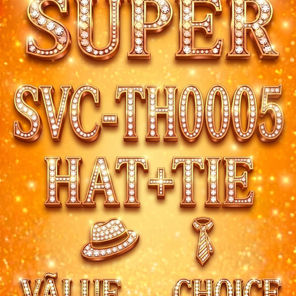 SUPERVALUECHOICE SVC-TH0001-6 Hat+tie Pre-order