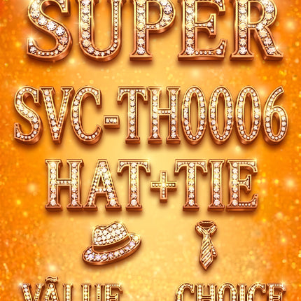 SUPERVALUECHOICE SVC-TH0001-6 Hat+tie Pre-order