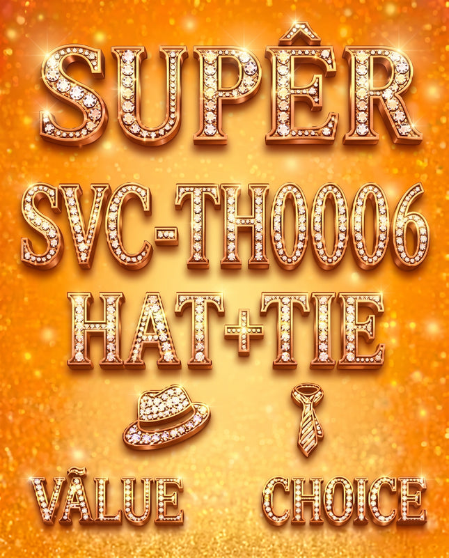 SUPERVALUECHOICE SVC-TH0001-6 Hat+tie Pre-order