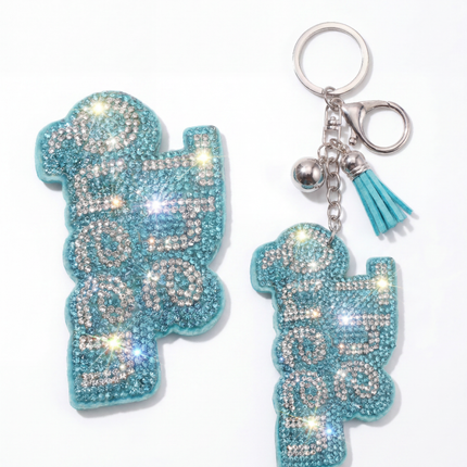 SUPERVALUECHOICE HCSESA00045 Sparkly Rhinestone The Queen Keychain&Brooch