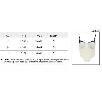 SVCST000048 Fashionable, casual and versatile halter top with contrasting color edges and a cinched waist to accentuate the chest. A hot girl's vest