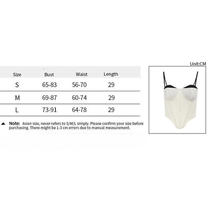 SVCST000048 Fashionable, casual and versatile halter top with contrasting color edges and a cinched waist to accentuate the chest. A hot girl's vest