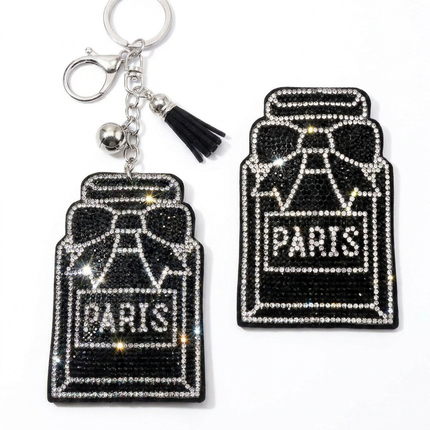 SUPERVALUECHOICE HCSESA00089 Fashion Perfume Bottle Keychain & Brooch