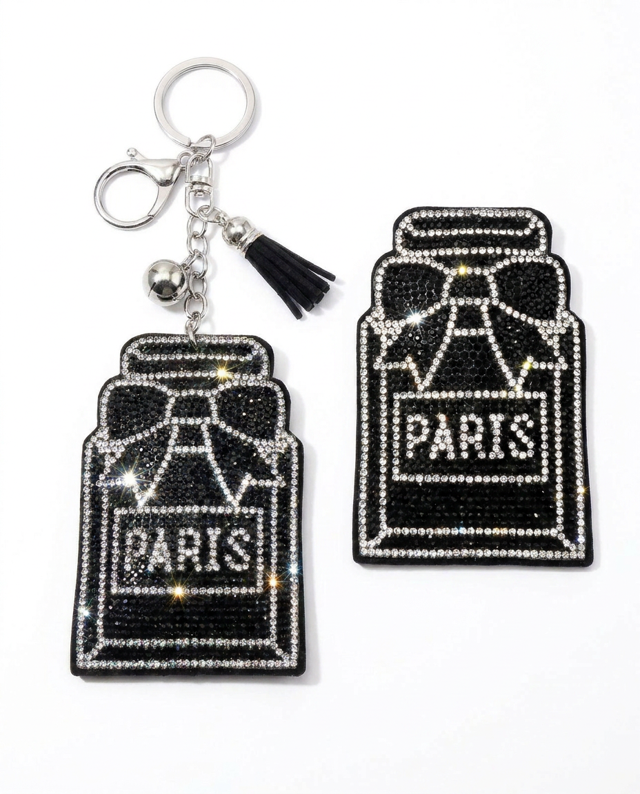 SUPERVALUECHOICE HCSESA00089 Fashion Perfume Bottle Keychain & Brooch