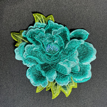 SUPERVALUECHOICE HCSEYB00065 Floral Embroidered Fabric Patches 5.11'' X 5.9''