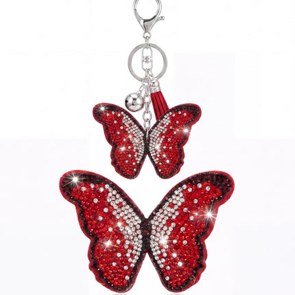 SUPERVALUECHOICE HCSESA00047 Bling Butterfly Brooch Pin & Keyring