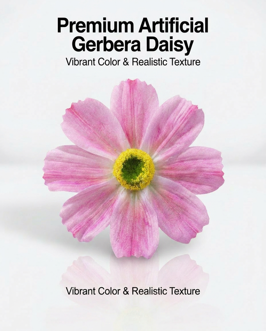 SUPERVALUECHOICE HCSERA00003 Fabric Gerbera Daisy Flower Appliques | DIY Handcraft Patches for Clothes, Hats & Brooch DIY