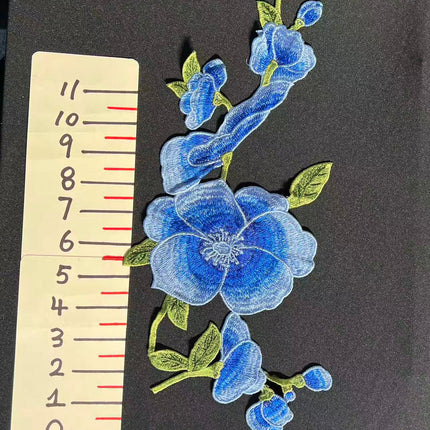 SUPERVALUECHOICE HCSEYB00059 Floral Embroidered Fabric Patches