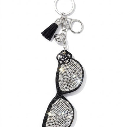 SUPERVALUECHOICE HCSESA00065 Sparkly Crystal Sunglasses Brooch & Keyring