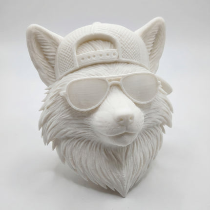 SUPERVALUECHOICE HCSEUA00022 Z-Paint Your Own Cool Aviator Glasses Fox Resin Mold Blank, DIY Accessory Blanks to Make Brooch Keychain Charms