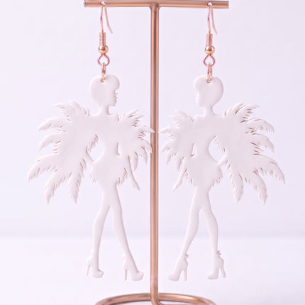 SUPERVALUECHOICE HCSEUB00025 DIY Paint Your Own Resin Earring Kit, 1 Pair with Gold Hooks