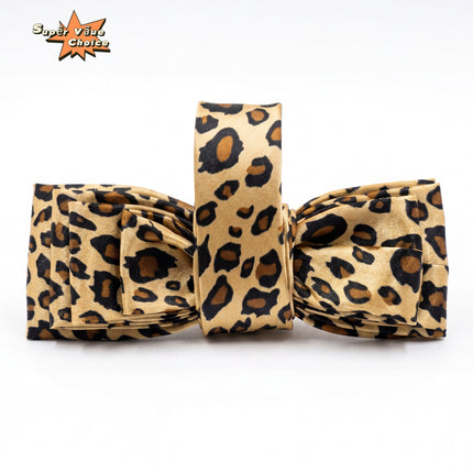 SUPERVALUECHOICE HCSEZA00028 Leopard-print bow tie