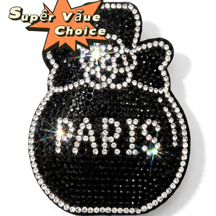 SUPERVALUECHOICE HCSESA00087 Fashion perfume "Paris" Keychain & Brooch