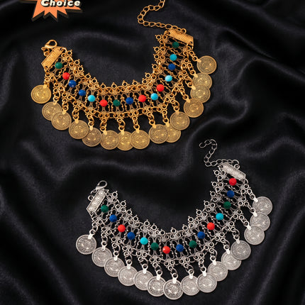 SUPERVALUECHOICE HCSEXB00001 Luxury Retro Style Beaded Bracelet