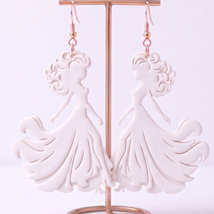 SUPERVALUECHOICE HCSEUB00023 DIY Paint Your Own Resin Earring Kit, 1 Pair with Gold Hooks