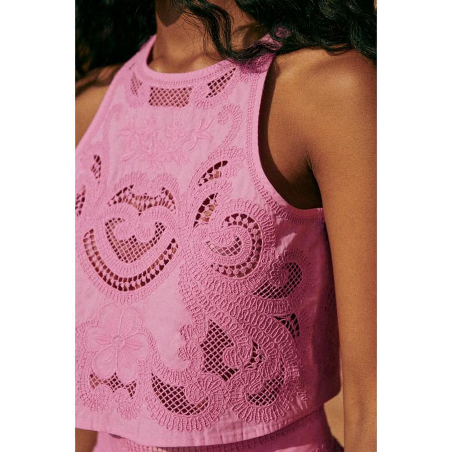 SVCD000031 Sleeveless skirt pocket two-piece set, INS casual loose vacation split suit