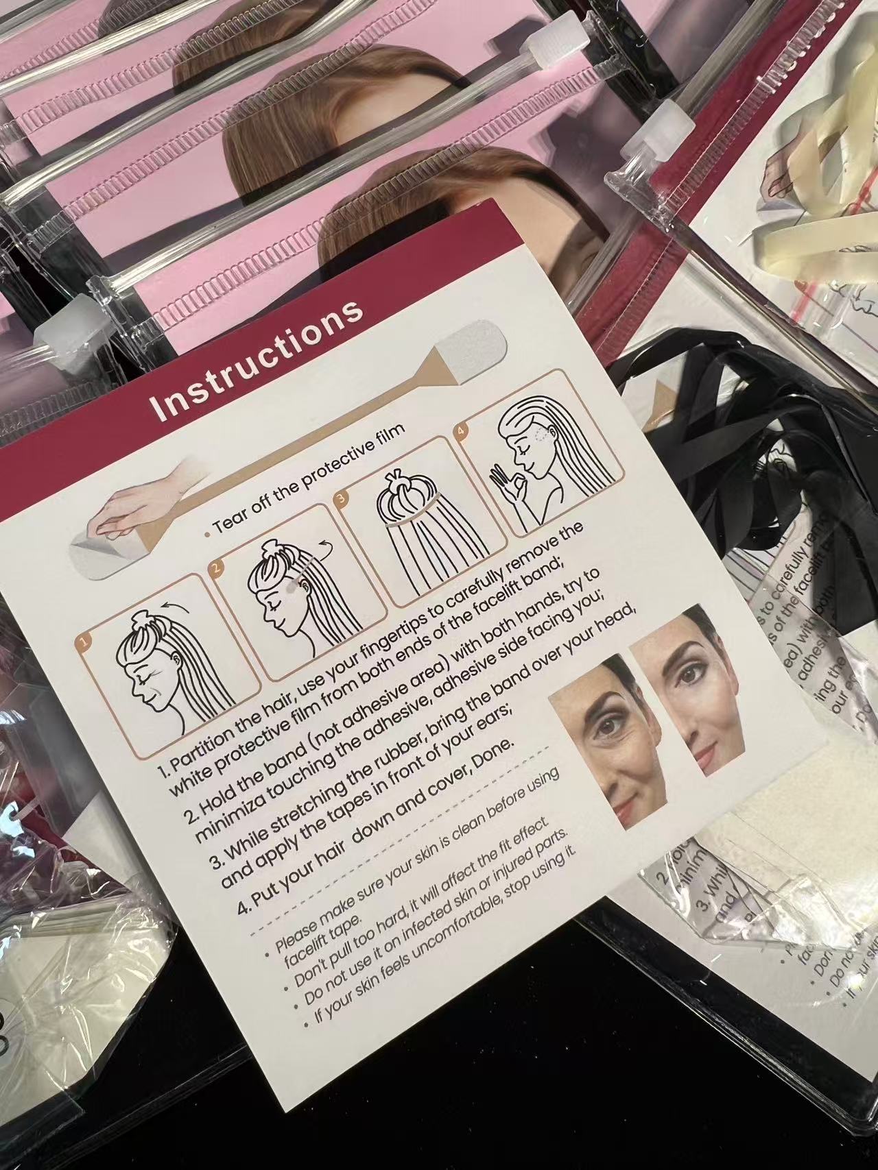 SUPERVALUECHOICE Limited-Time Clearance, Quantities Limited Face Lifting Sticker Set