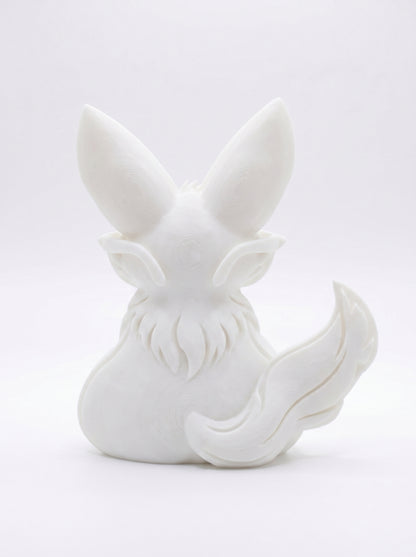 SUPERVALUECHOICE HCSEUA00017 Z-Paint Your Own Cute Eyeglass Fox Resin Mold Blank, DIY Accessory Blanks to Make Brooch Keychain Charms