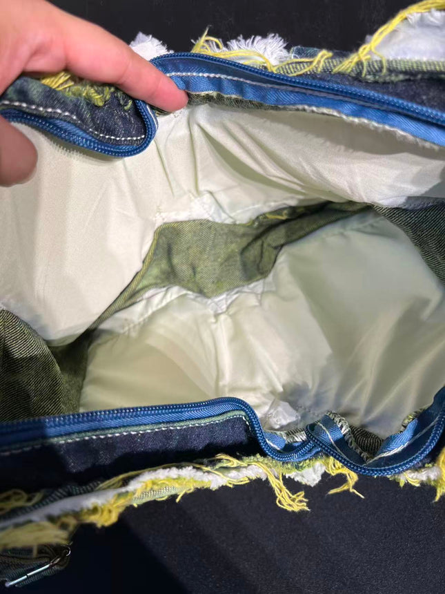 SuperValueChoice HCSEFA00015 DIY Denim single purse 10.62''×11.41''